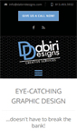 Mobile Screenshot of dabiridesigns.com
